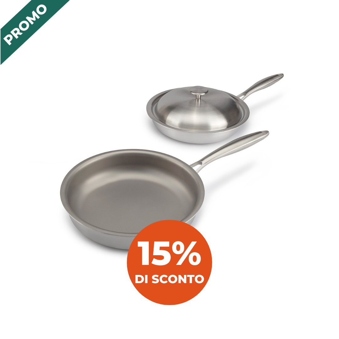 S1 Cookware Set 6 Piecs -TITANIUM Cooking Surface 
