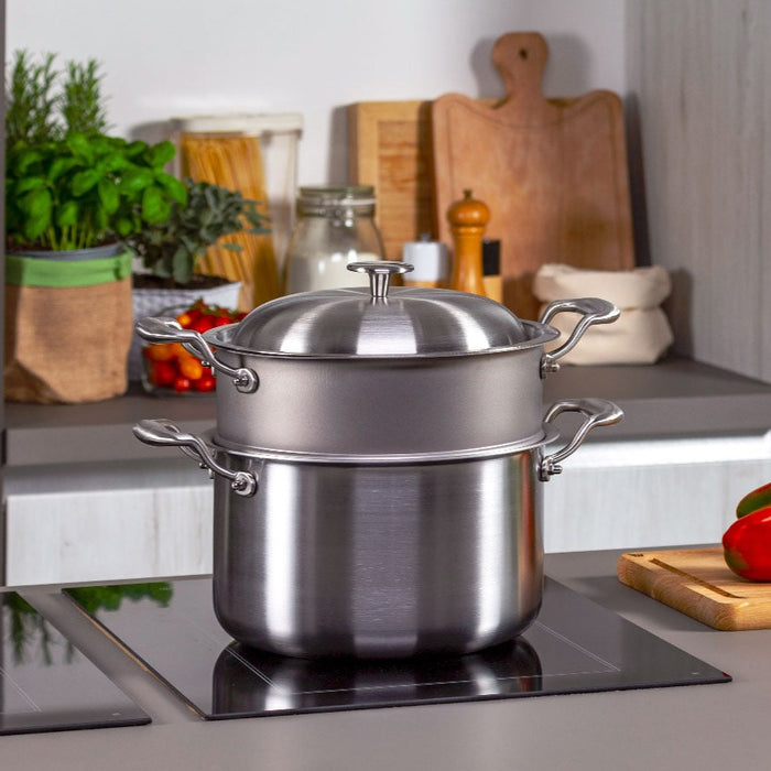 Stock pot ∅ 24 cm -  Pure TITANIUM Cooking Surface