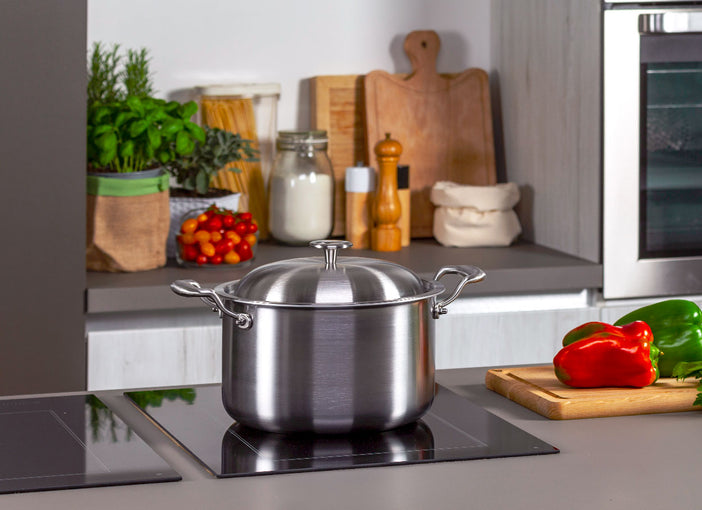 Stock pot ∅ 24 cm -  Pure TITANIUM Cooking Surface