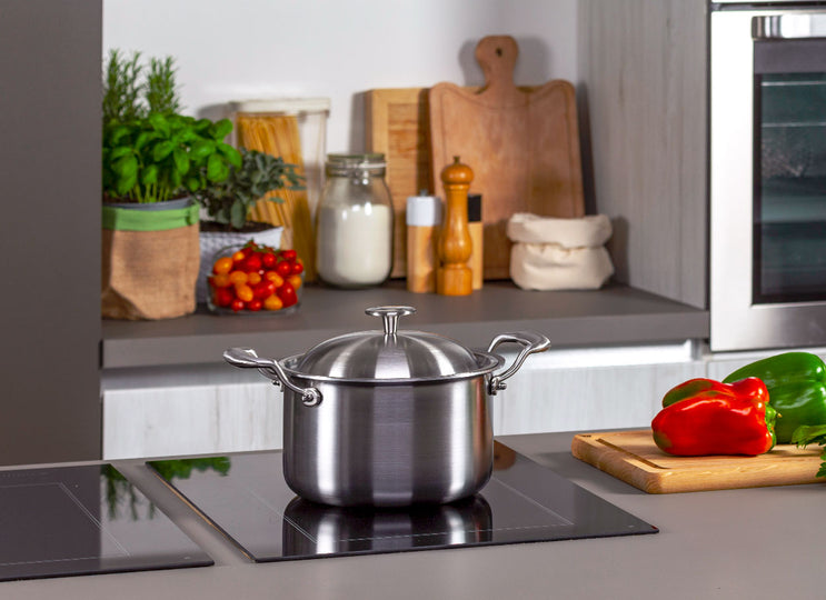 Casserole ∅ 20 cm - Pure Titanium cooking surface 